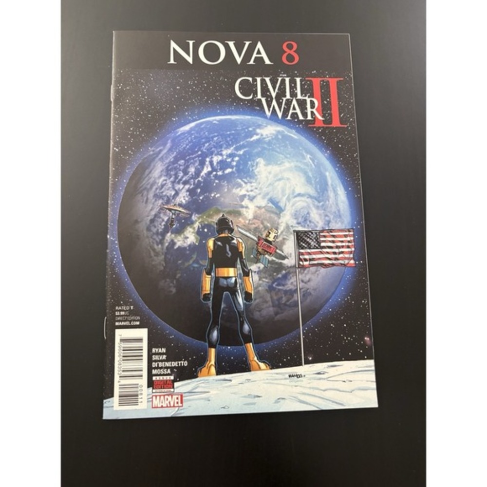 Nova #8 Civil War II (Marvel 2016) Ramos Delgado Ryan Silva